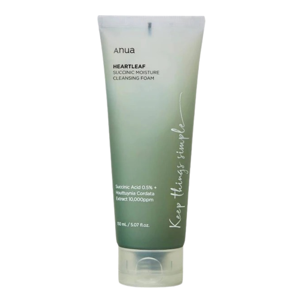 Anua Heartleaf Succinic Moisture Cleansing Foam - 150ml